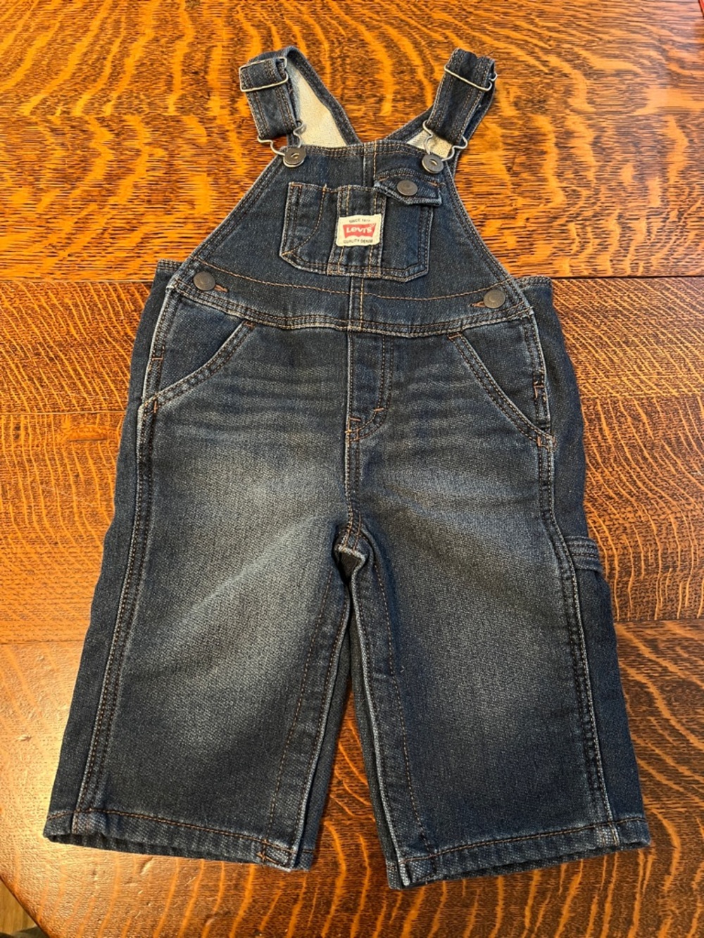 Levi's Indigo Denim Overalls
